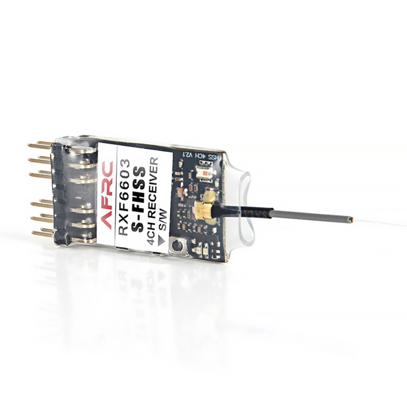 Bộ thu Mini AFRC RXF6603 cho Hệ thống điều khiển từ xa mô-đun RF Futaba S-FH 18MZ, 14SG , 10J, 8J. 6J,4PX, 7PX, 4PV, 3PV