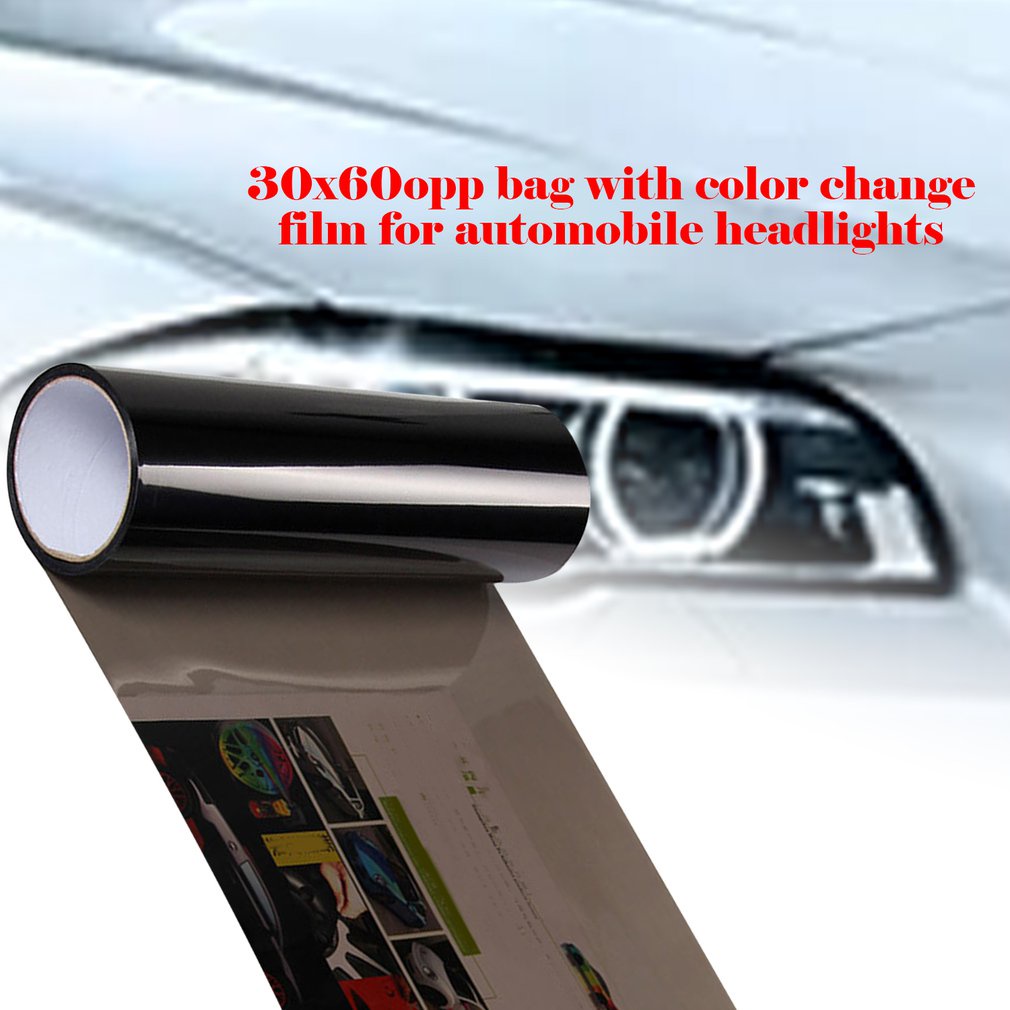 Car Headlight Taillight Tint Vinyl Unique Film Sticker Color Changing Fog Light [Q/1]