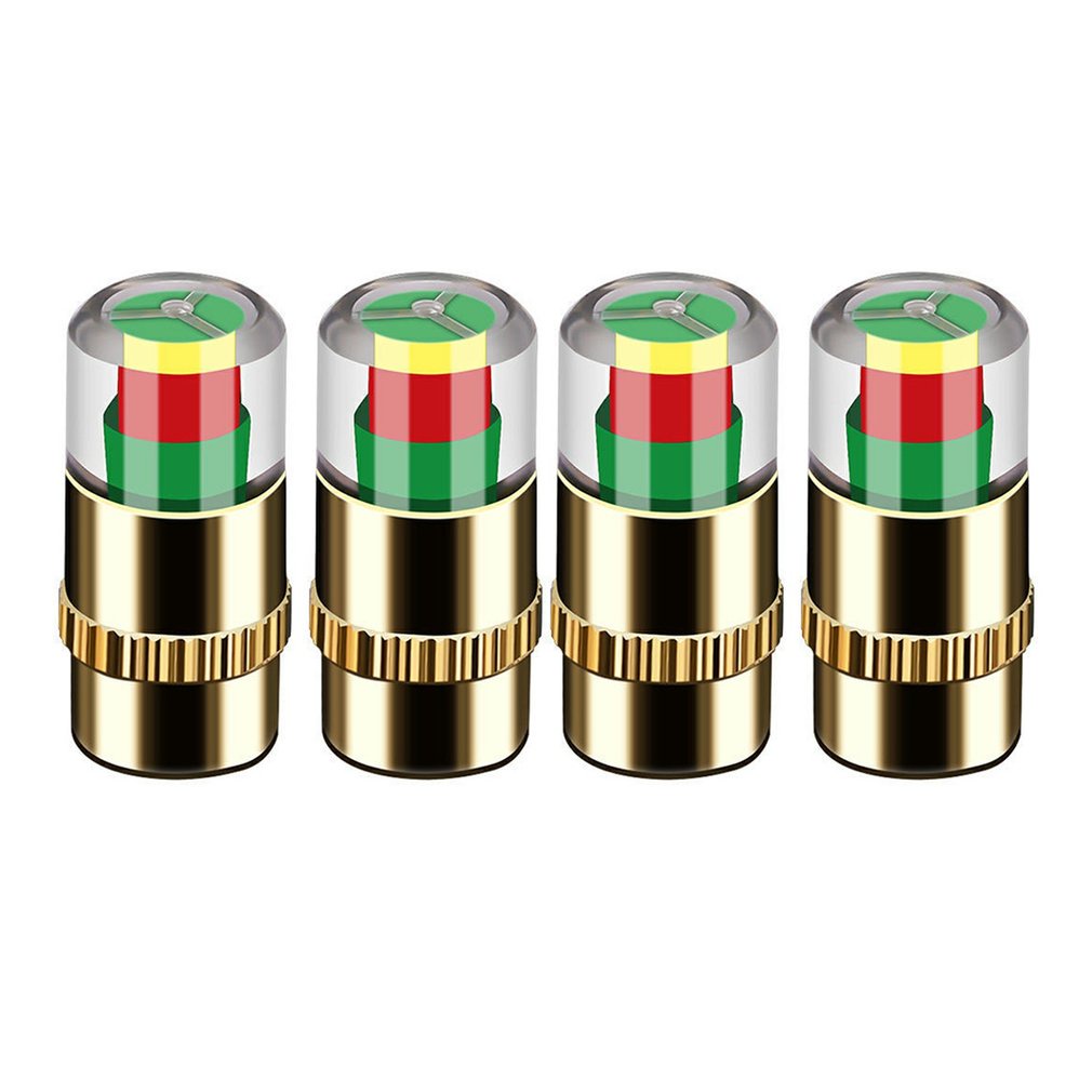 Tire Valve Cap Car Anti-Theft Tires Pressure Monitorsning Caps Sensor Indicator Vehicle Cars Inspection Tool [Q/1]