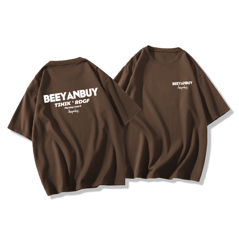 Áo Thun Nữ Tay Ngắn Dáng Rộng Phong Cách Retro Cá Tính