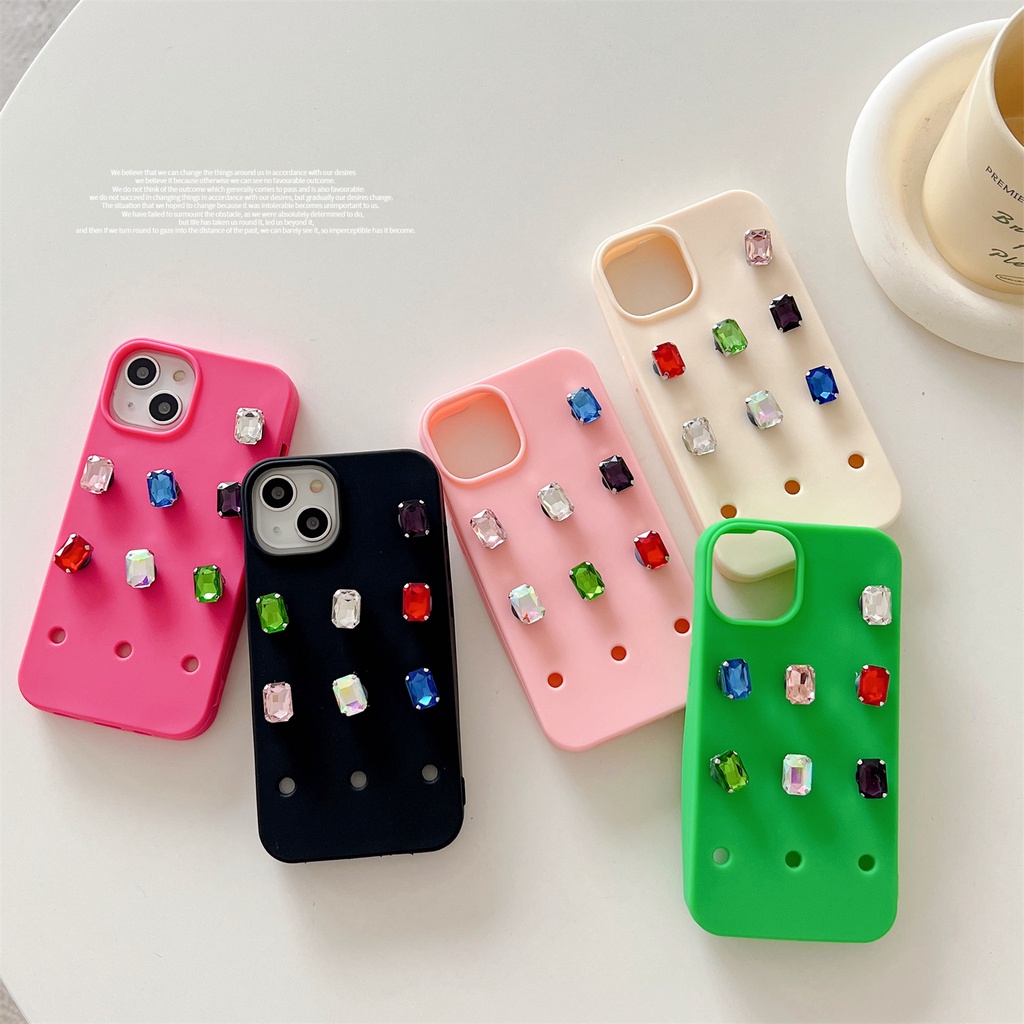 Ốp Điện Thoại Silicon Mềm Chống Sốc Có Lỗ Thông Hơi Cho IPhone 14 13 12 11 Pro Max