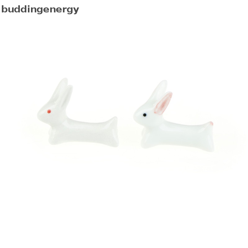 {BUDDI} Giá Đỡ Muỗng Nĩa Bằng Sứ Hình Thỏ Đáng Yêu Bền Bỉ {BUDDI}