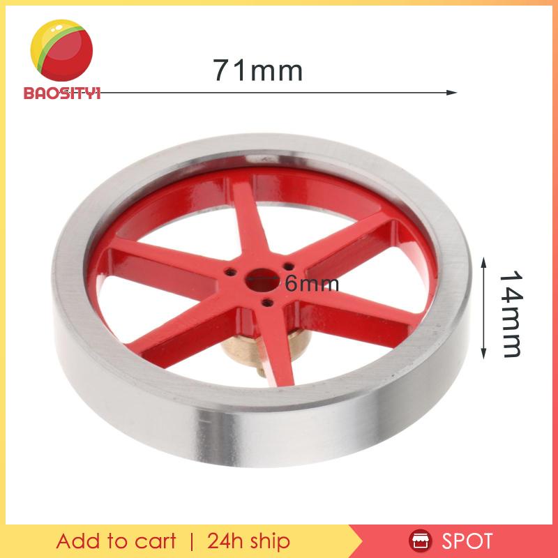 [Baosity1] Bánh Đà Thay Thế Cho Động Cơ Khí Nóng Đồ Chơi Vật Lý