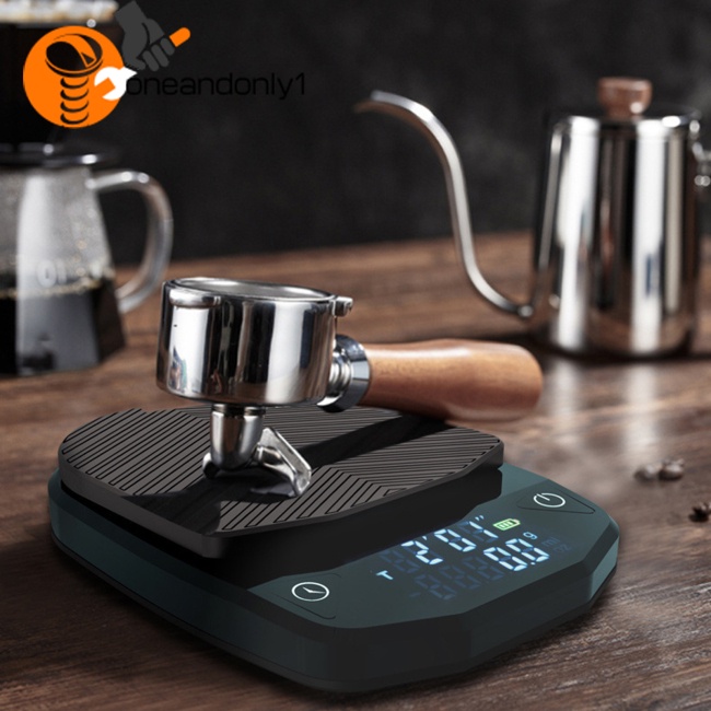 Cân Điện Tử Pha Cà Phê Espresso Kỹ Thuật Số 3 Chế Độ Chính Xác Cao Kèm Đồng Hồ Hẹn Giờ