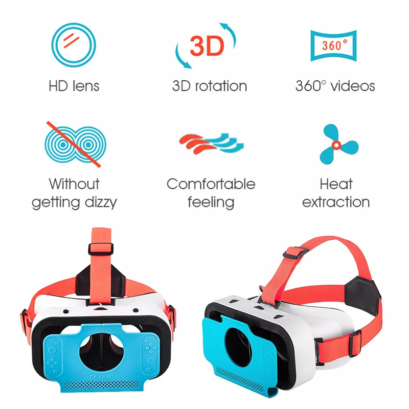 Kính Thực Tế Ảo 3D Cho Nintendo Switch