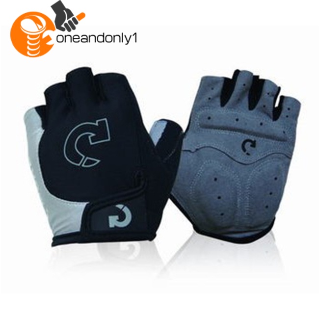 Găng Tay Thể Thao Nửa Ngón Thoáng Khí Chống Trượt Có Thể Điều Chỉnh Cho Nam