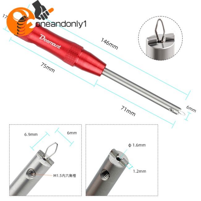 Cờ Lê Tháo Núm Vú Giả Chống Ăn Mòn Kèm Móc Treo Tiện Dụng Cho Xe Đạp Leo Núi