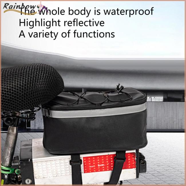 Túi Đựng Đồ Gắn Yên Sau Xe Đạp Điện Chống Nước Sức Chứa Lớn