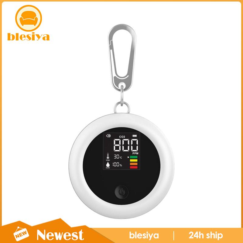 Máy Kiểm Tra Chất Lượng Không Khí Đa Năng 3 Trong 1 Màn Hình LCD Màu Đen