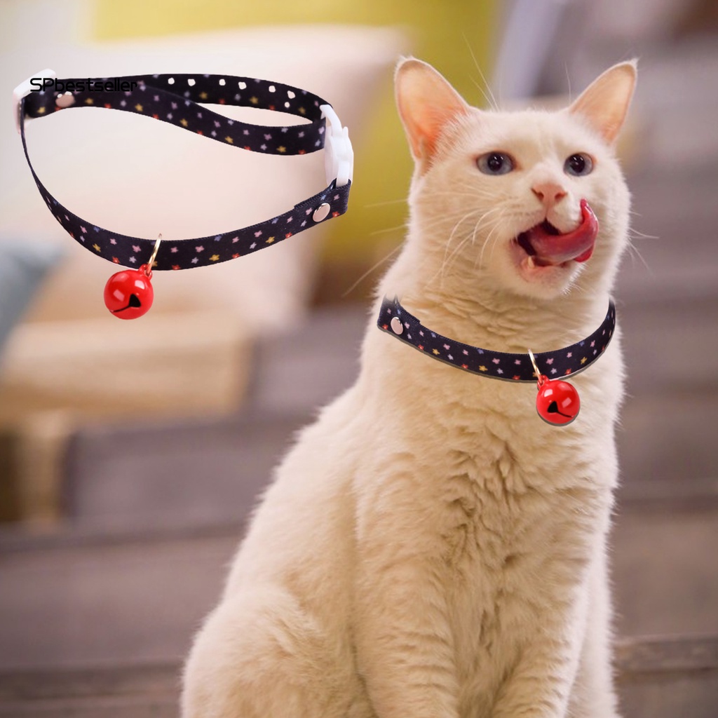 Vòng Cổ Gắn Chuông Dễ Thương Dành Cho Thú Cưng