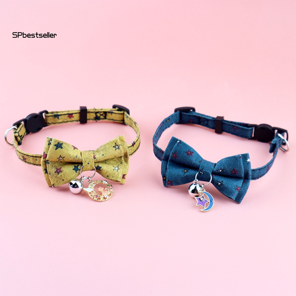 Vòng Cổ Nơ Đeo Cổ Chống Sặc Linh Hoạt Cho Thú Cưng