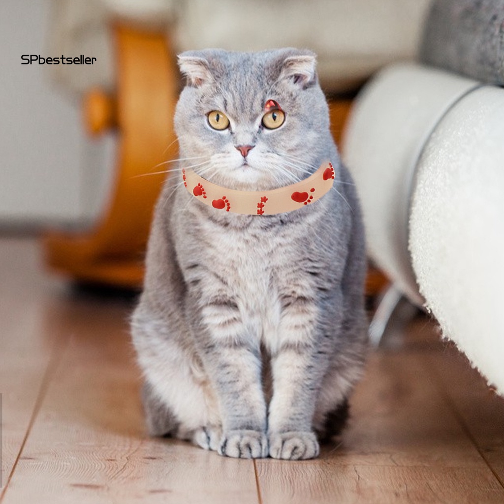 Vòng Cổ Gắn Chuông Kiểu Hoạt Hình Đáng Yêu Chống Sặc Cho Thú Cưng