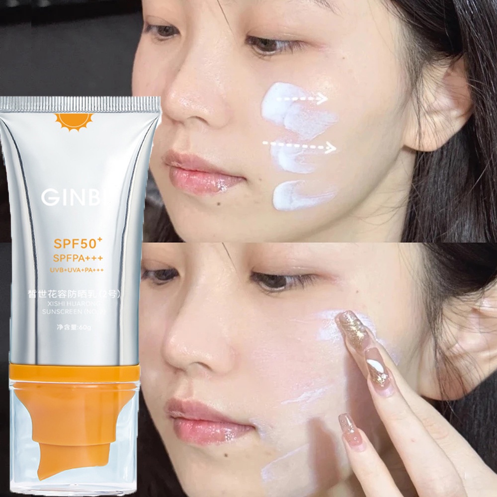 Kem chống nắng body 60ml SPF50 + Chống Thấm Nước Và Lâu Trôi Thương Hiệu Yinmei