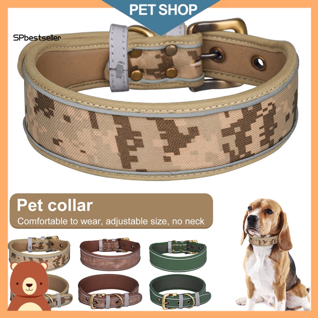 Vòng Cổ Phản Quang Bằng Polyester Chống Sặc Cho Thú Cưng