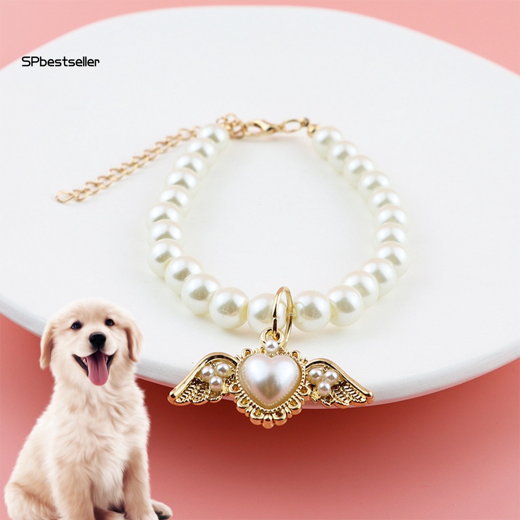 Vòng Cổ Chuỗi Hạt Bắt Mắt Thời Trang Thanh Lịch Quyến Rũ Cho Thú Cưng