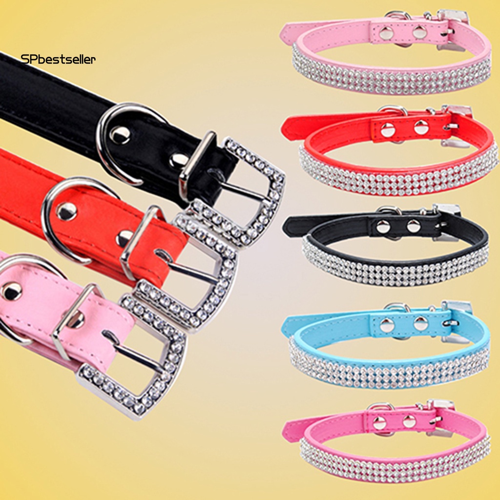 Vòng Cổ Giả Da Tùy Chỉnh Nhỏ Gọn Tiện Dụng Cho Thú Cưng
