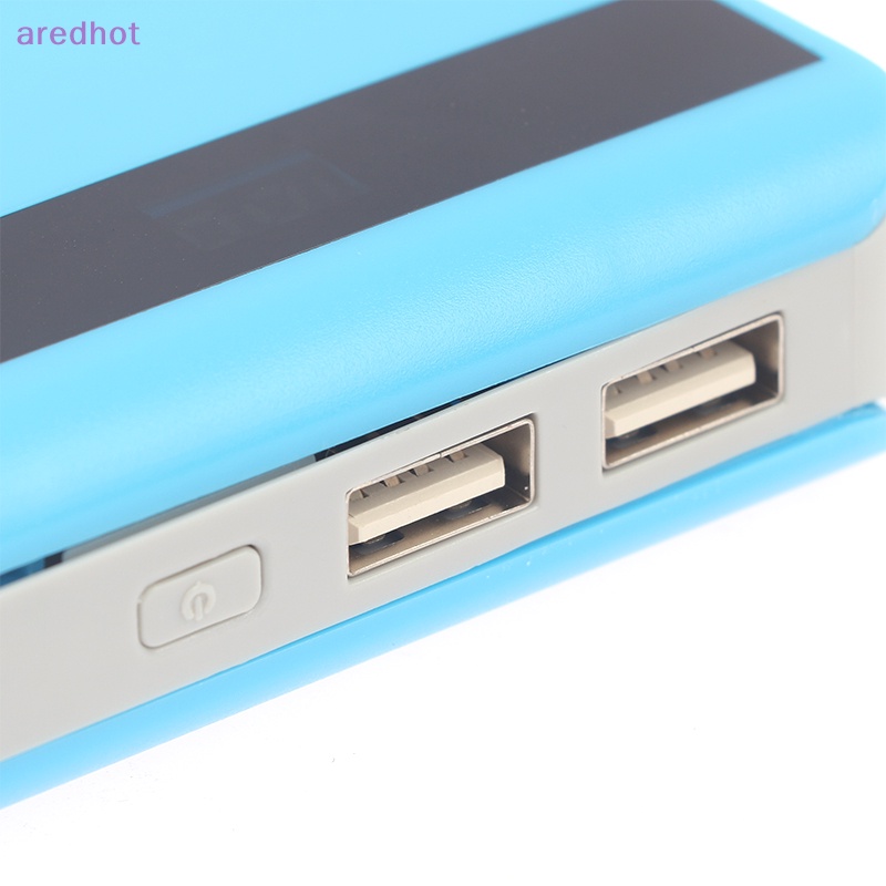Hộp Sạc Pin Hai Cổng USB DC 5V DIY 5X 18650 Có Đèn LED Hiển Thị Cho IP Xiaomi Huawei Mới