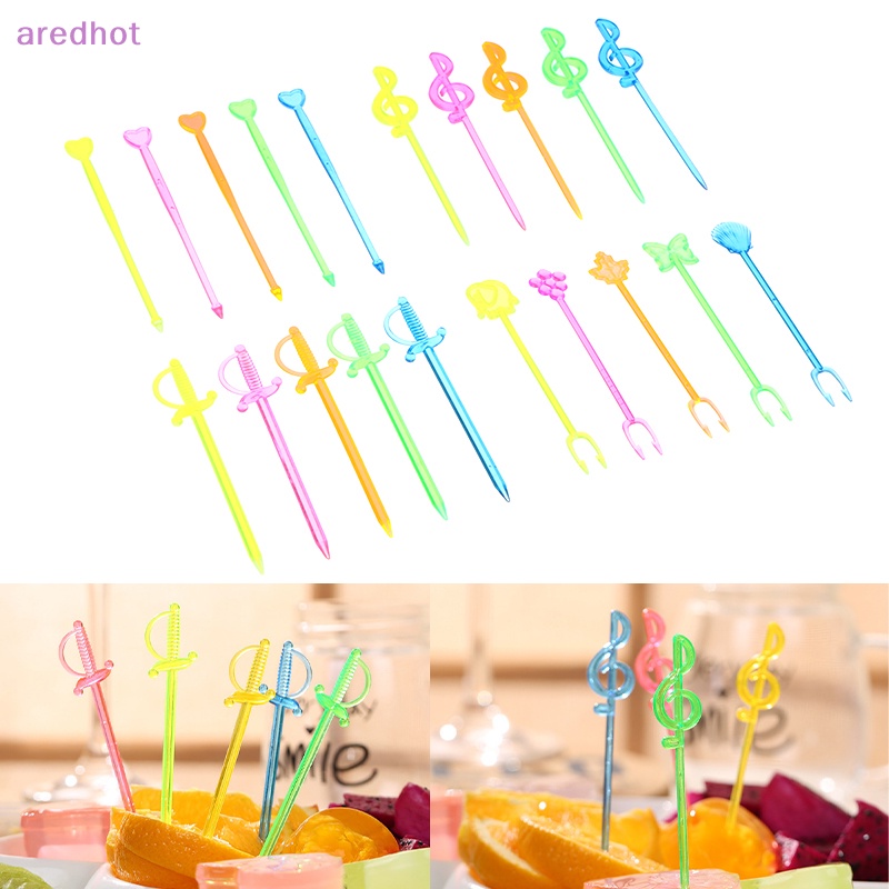 Bộ 50 Nĩa Ăn Trái Cây Mini Dùng Một Lần Tiện Dụng Mới