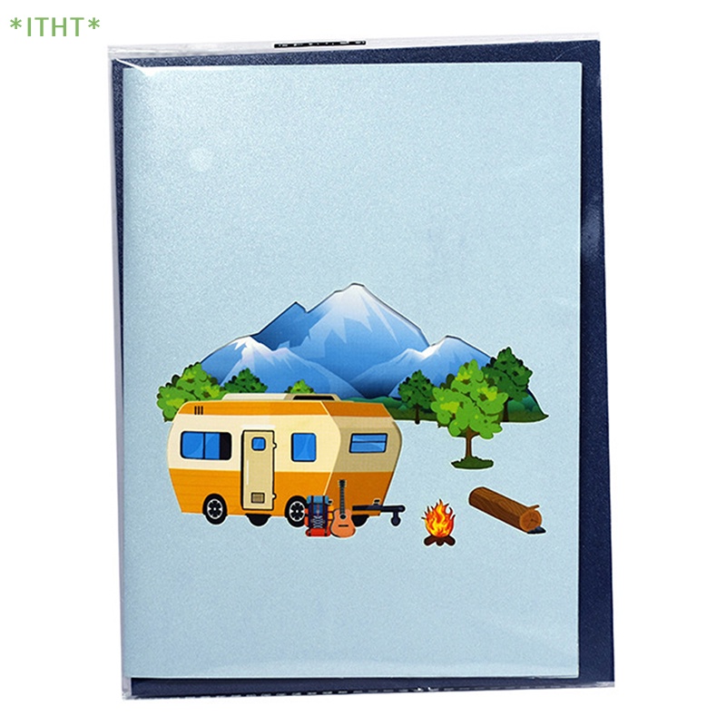 Bộ Thẻ 3D RV Chuyên Dụng Cho Đi Du Lịch / Cắm Trại Mới