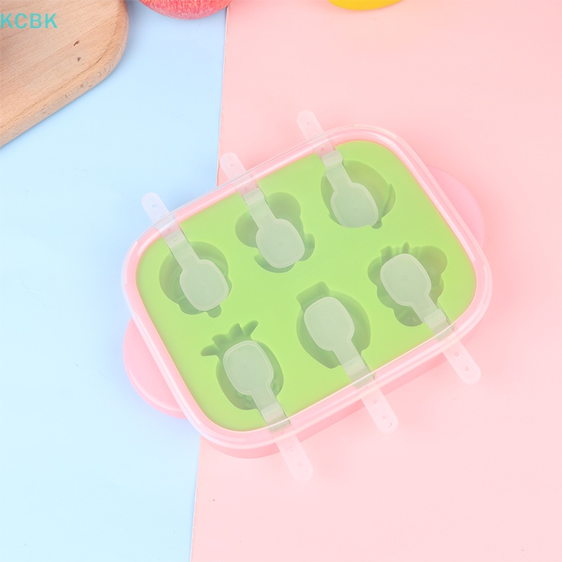Khuôn Làm Kem Que Bằng Silicone Tiện Dụng