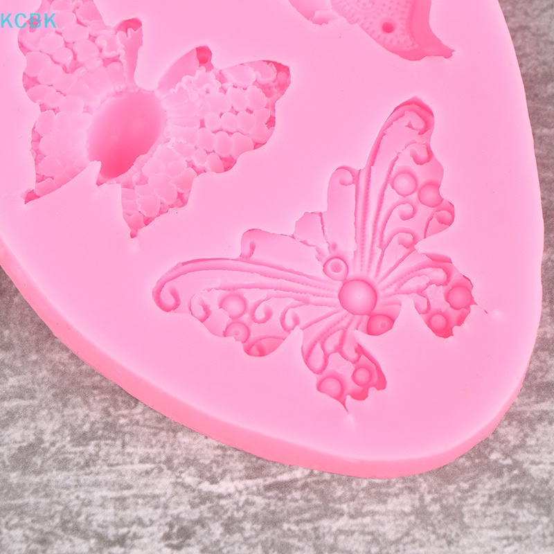 1 Khuôn Silicone Hình Bướm Làm Bánh / Xà Phòng