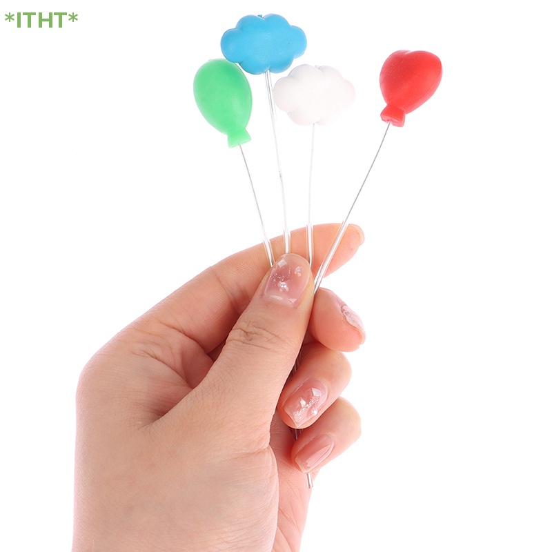 Set 6 Bong Bóng Nhiều Màu Trang Trí Nhà Búp Bê Mới