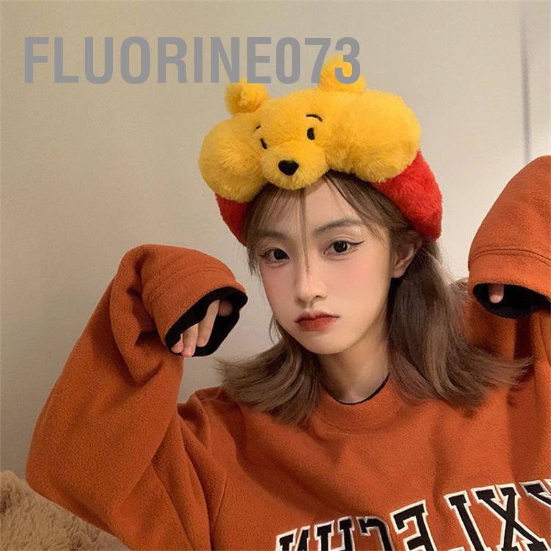Fluorine073 Băng Đô Sang Trọng Hoạt Hình Mỹ Phẩm Trang Điểm Mờ Vòng Tóc Cho Người Lớn Trẻ Em