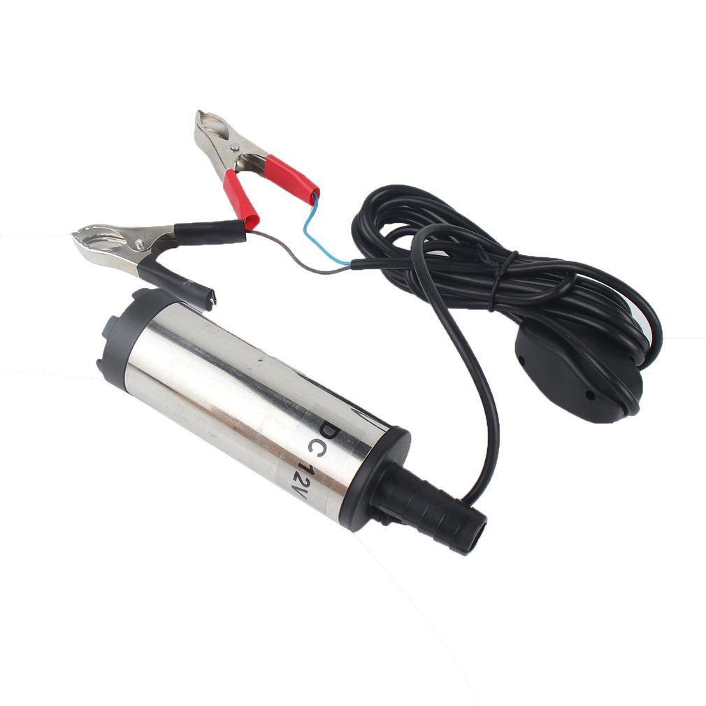 12V 38Mm Electric Fuel Transfer Pump Water Refueling Submersible For Diesel Car Motorbike [Q/13]