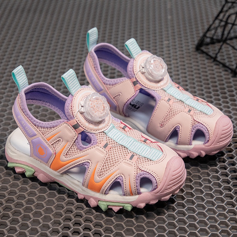 Sandal Đi Biển Thiết Kế Mới Thoáng Khí Năng Động Thời Trang Mùa Hè Dành Cho Bé