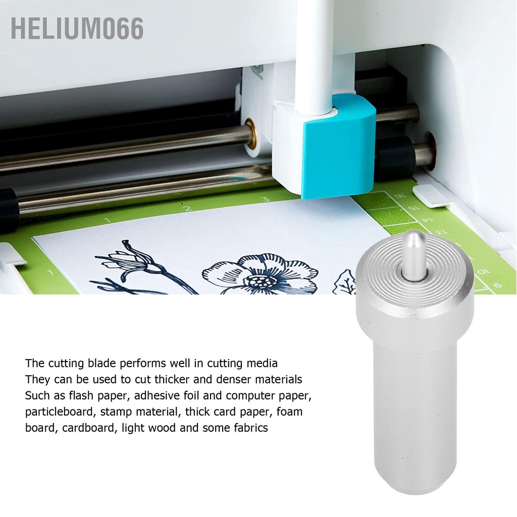 Helium066 Lưỡi và giá đỡ Fine Point 30° 45° 60° vỏ máy vẽ decal chống mài mòn theo vết rạch cho CRICUT JOY