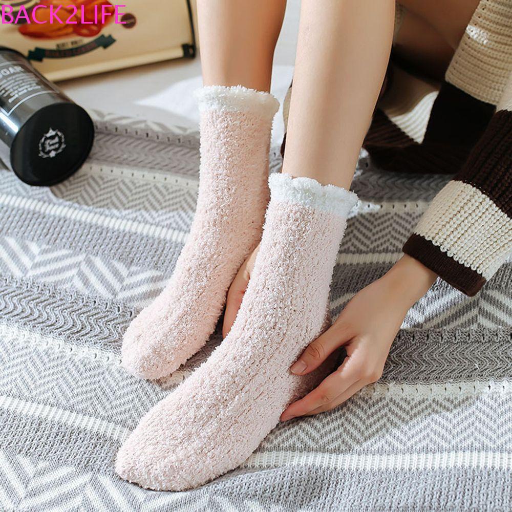 Vớ Lông Cừu San Hô Mềm Mại Co Giãn 2Life Cho Nữ