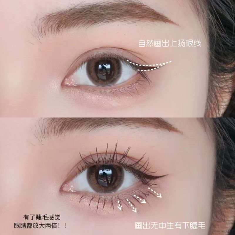 Bút Kẻ Mắt XiXi 2 Trong 1 Nhanh Khô Chống Thấm / Chống Nhòe