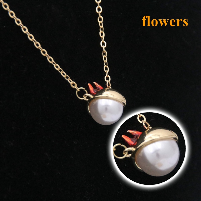 Vòng cổ Mặt Tai Mèo Pava Đính Ngọc Trai Nhân Vật Anime