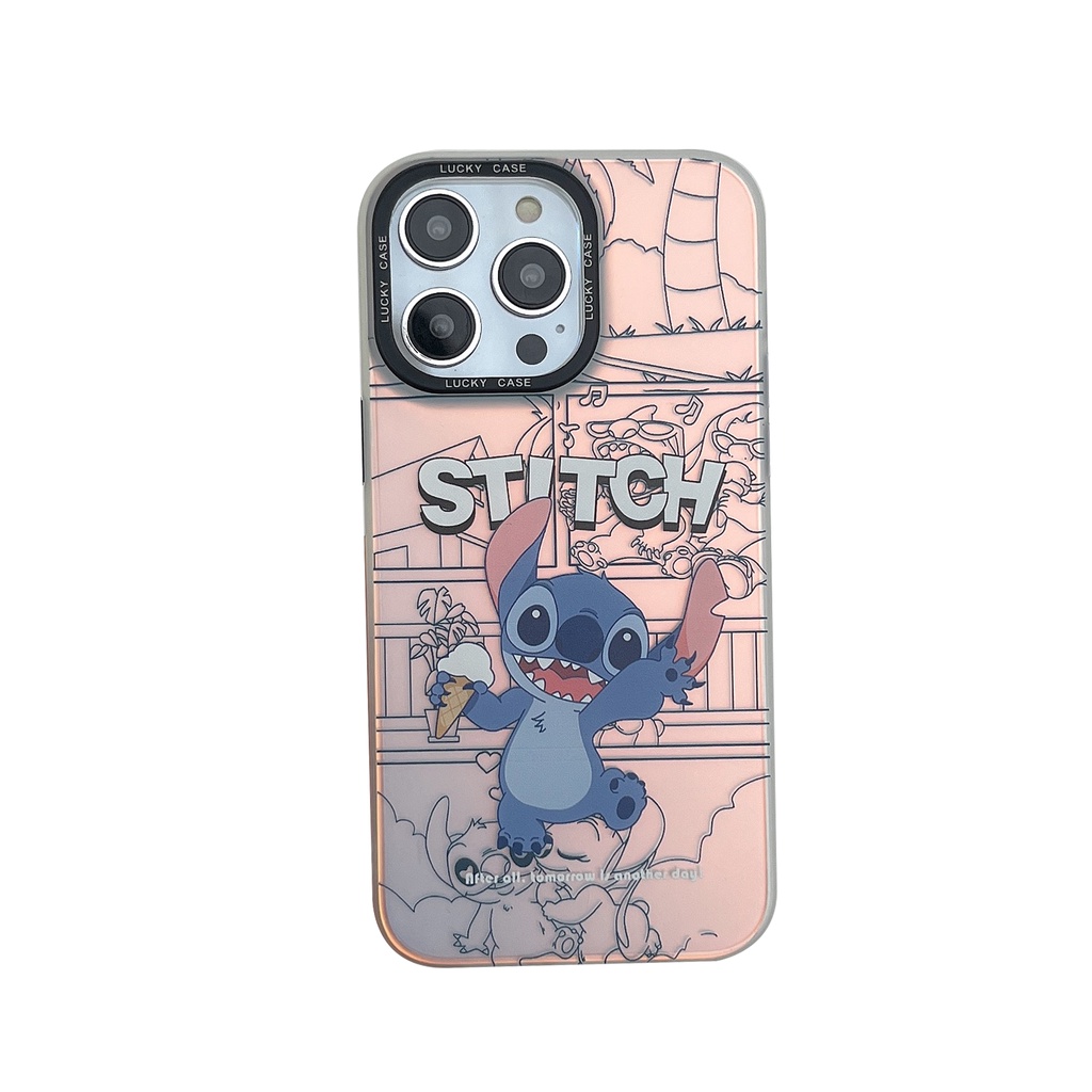 Ốp Điện Thoại Chống Sốc Chống Rơi Họa Tiết Disney Cho iphone 14 11 13 12 X XS Pro Max xr Mini xr 7 8 plus