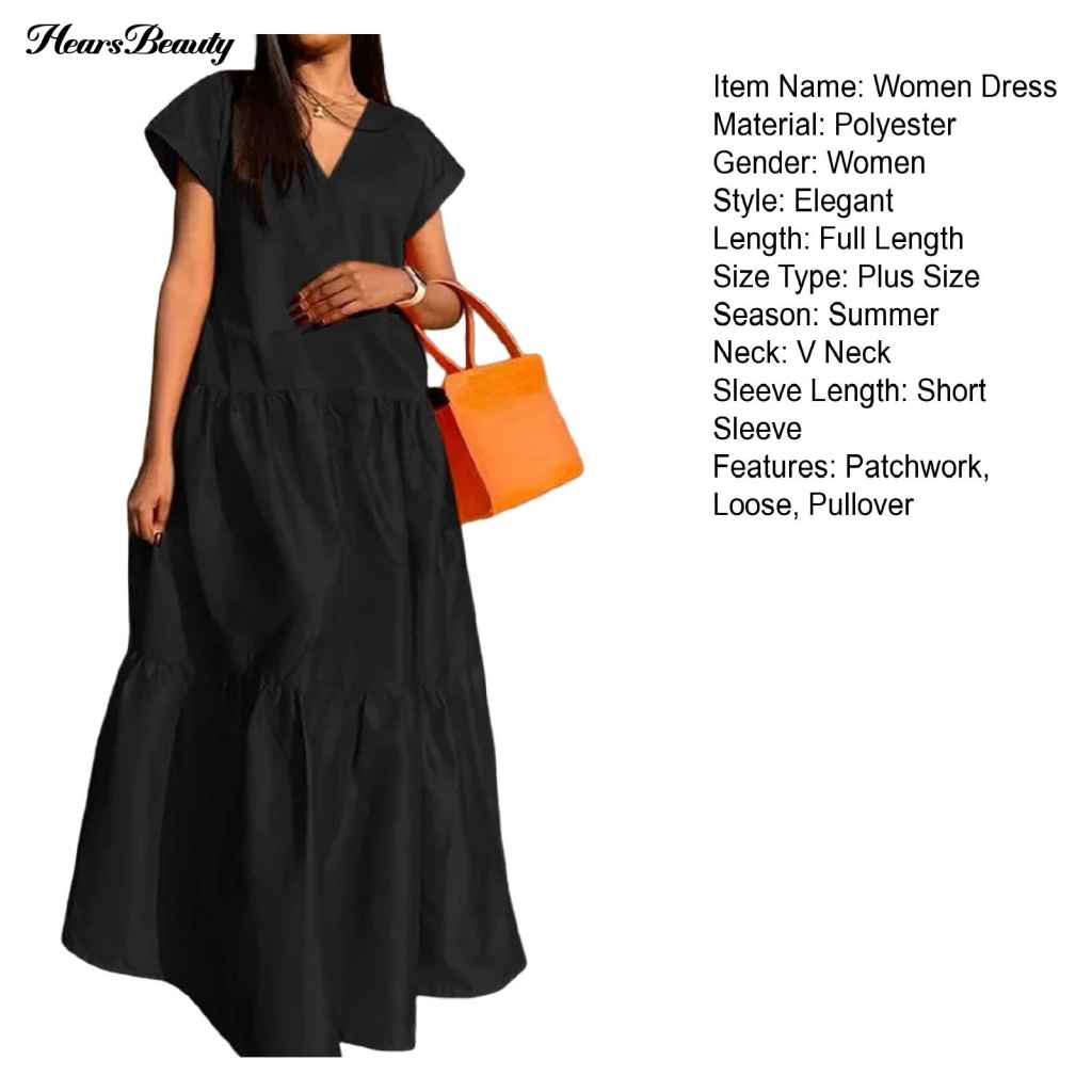 Đầm Dự Tiệc Cổ V Thiết Kế Trang Nhã Cho Nữ