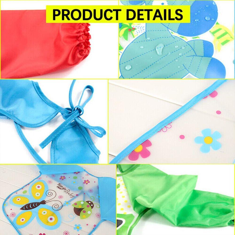 Yếm Ăn Chống Thấm Nước Xinh Xắn Tiện Dụng Cho Bé