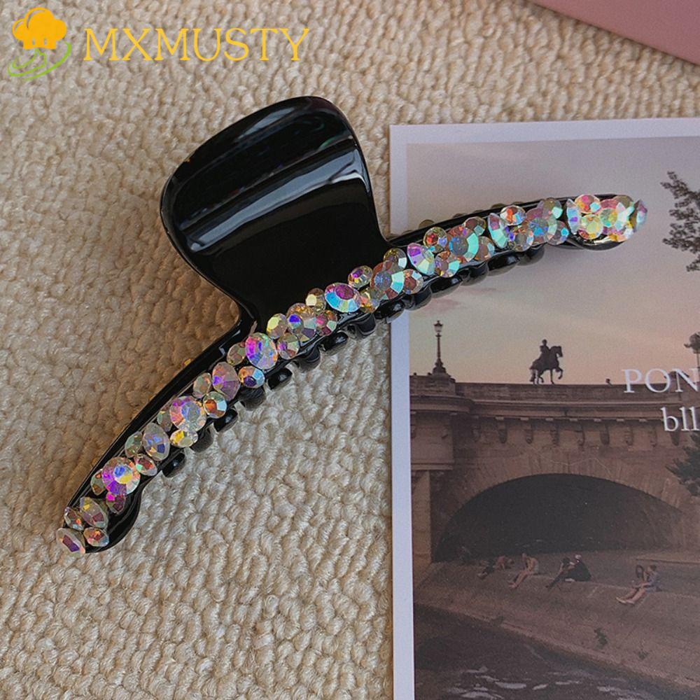 Kẹp Tóc Chống Trượt Phong Cách Hàn Quốc Cổ Điển Sang Trọng|Kẹp Tóc Đính Đá Lấp Lánh Thời Trang