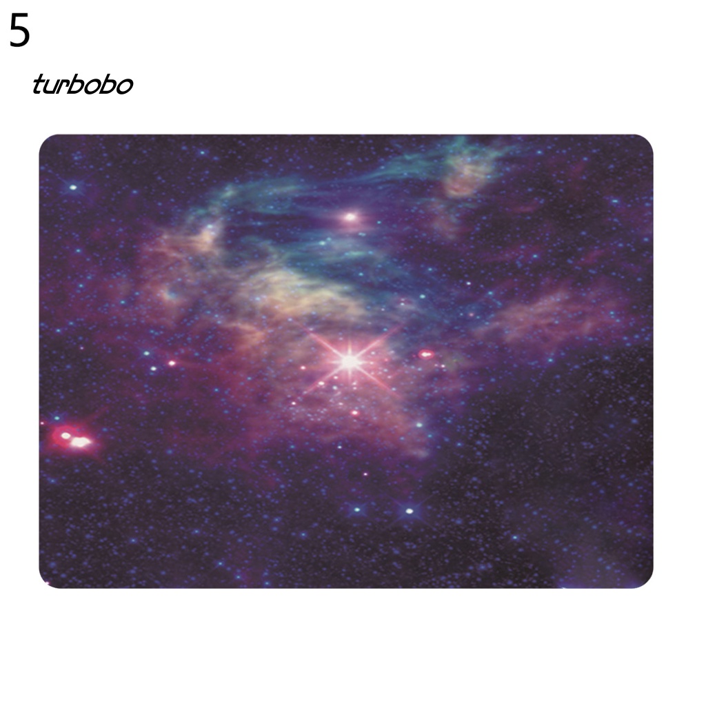 Miếng Lót Chuột Và Kê Cổ Tay Nhẹ Nhàng Họa Tiết Bầu Trời Sao Mềm Mại Cho Notebook