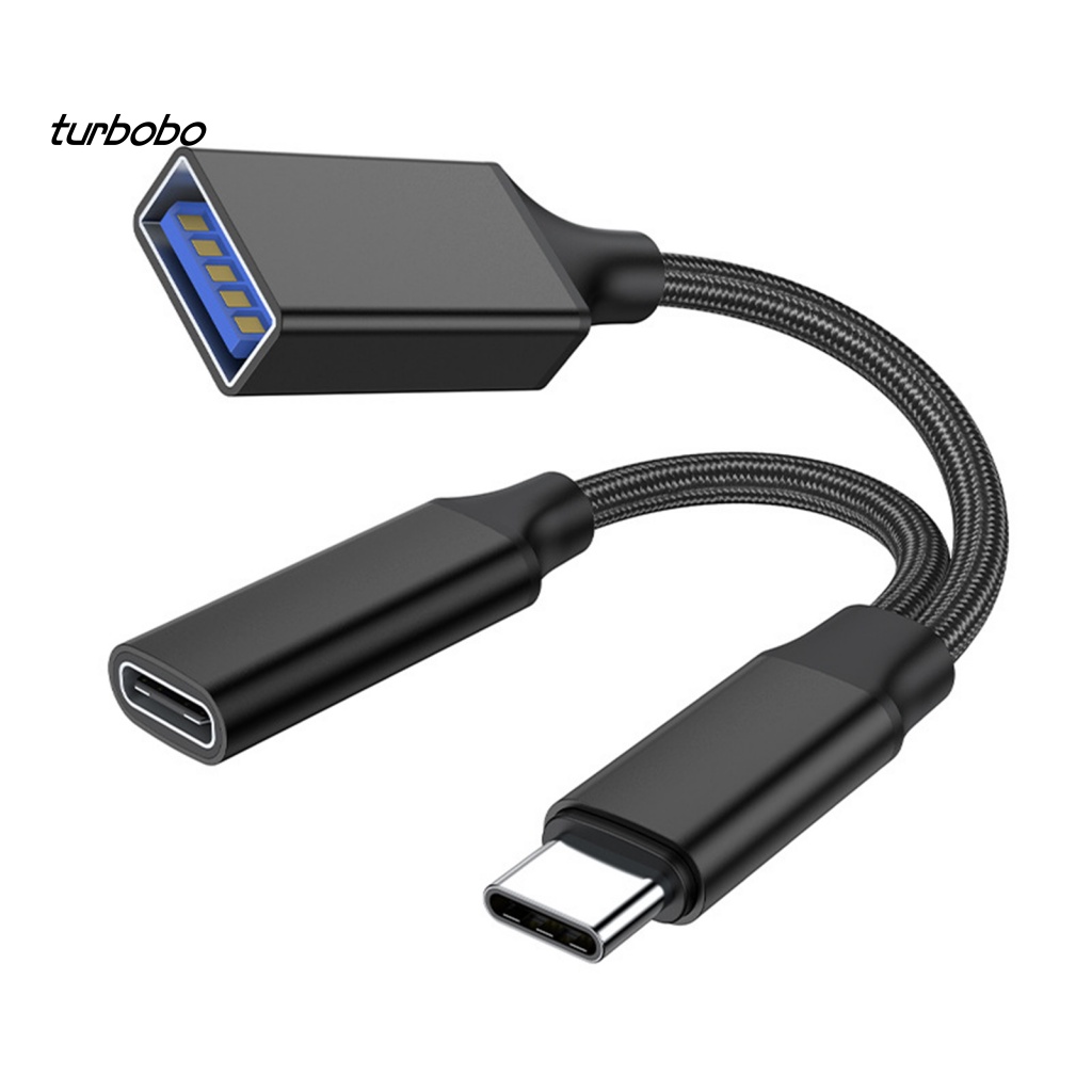 Cáp Sạc USB C OTG Tốc Độ Cao Cho Máy Tính / Điện Thoại