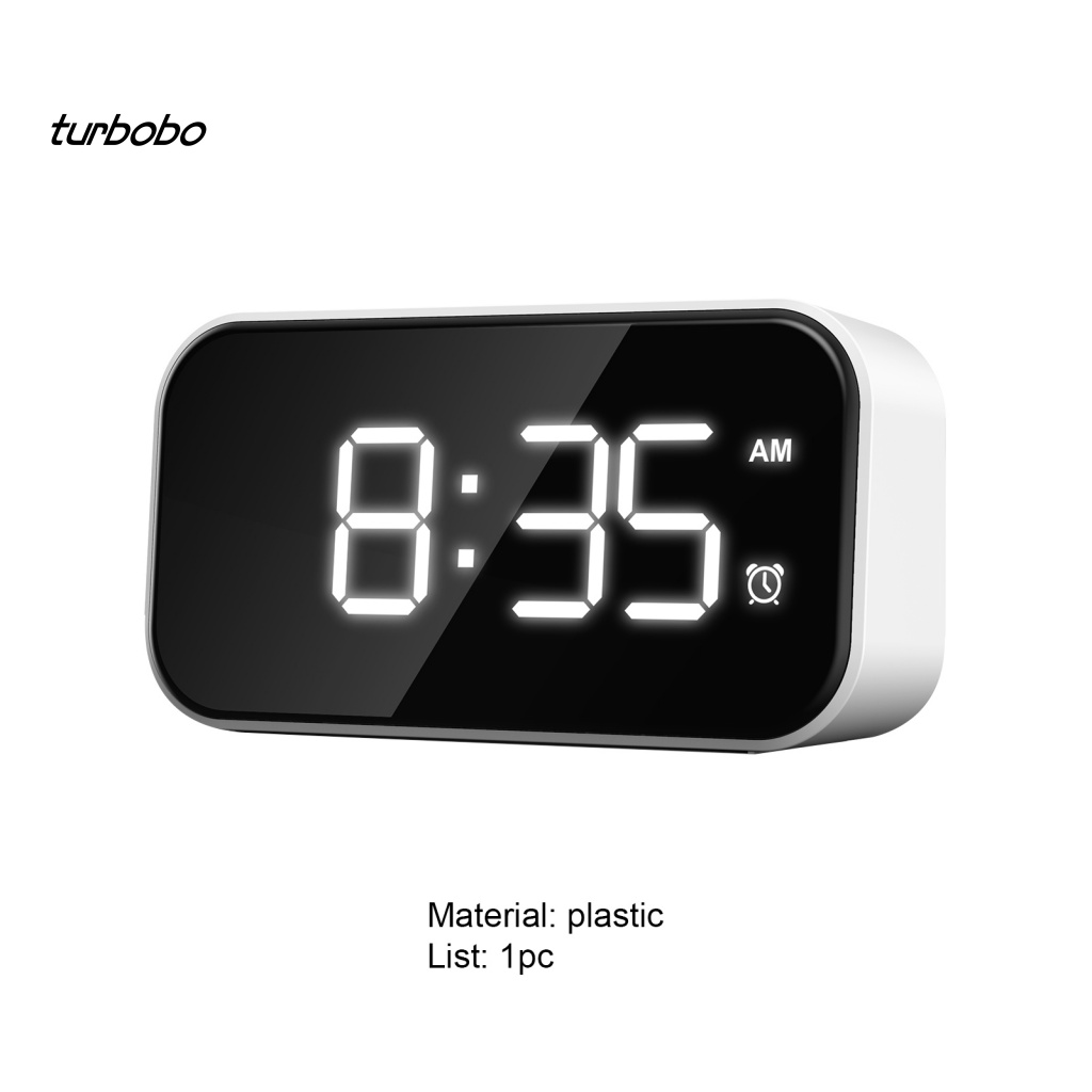 Đồng Hồ Báo Thức Điện Tử Có Đèn LED Sạc USB Tiện Dụng