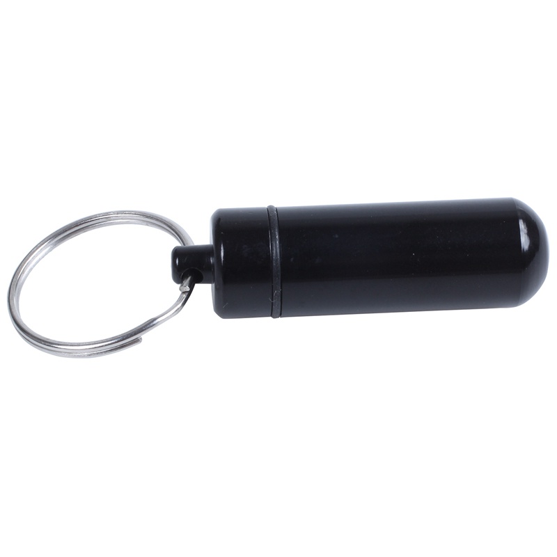 Hộp đựng thuốc bằng nhôm móc khóa hợp kim nhôm 5 màu