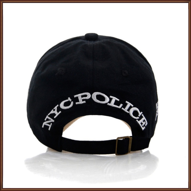 Mũ Lưỡi Trai Cotton Thêu Chữ POLICE 6 Màu Tùy Chỉnh Thời Trang Cho Nam Và Nữ