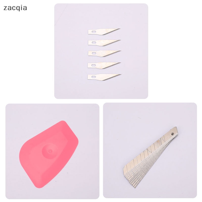 Set 12 Miếng Dán Vinyl Màu Trơn Dùng Để Trang Trí Cửa Sổ Xe Hơi