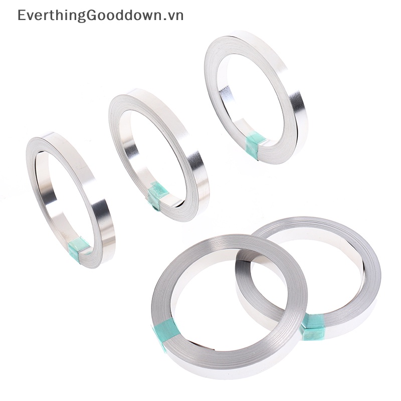 Cuộn Dây Niken 10M 6mm 8mm x 0.1 / 0.12 / 0.15 Chuyên Dụng Cho Li 18650 Spot vn