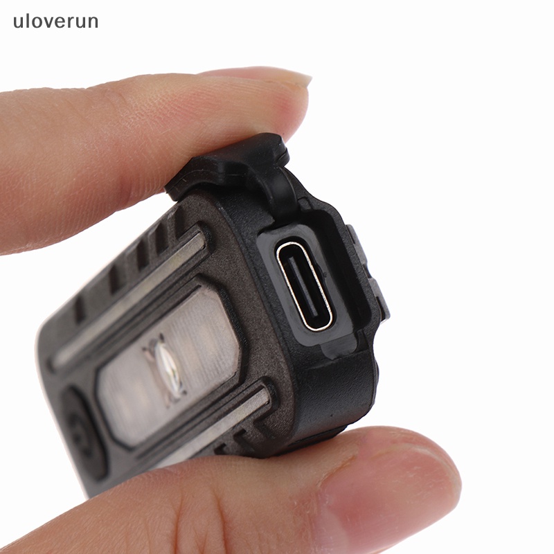 Uloverun Đèn LED Màu Đỏ Xanh Dương Cảnh Sát Đeo Vai Có Kẹp Sạc USB vn