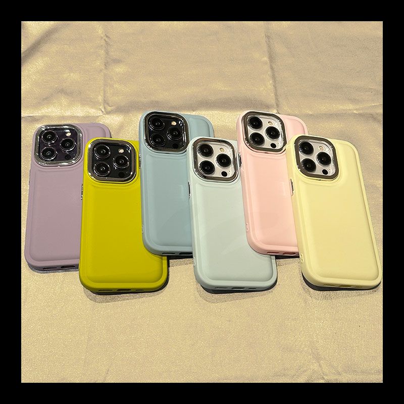 Ốp Điện Thoại Cao Su Mềm Hình Bánh Mì Kem Có Đệm Khí Cho IPhone 14 11 13 12 Pro Max 14 Plus