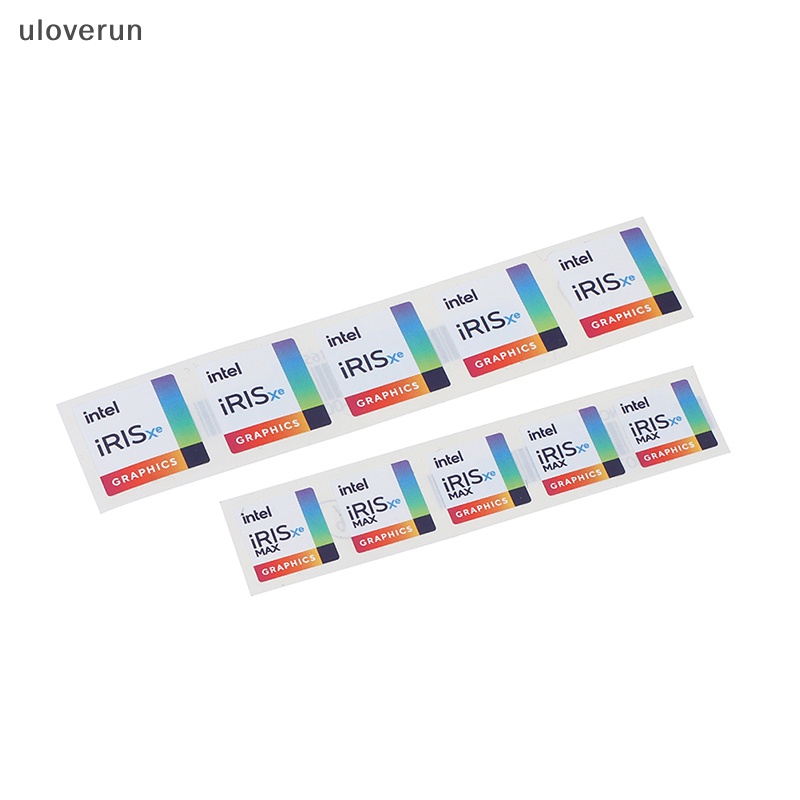 Set 5 Miếng Dán Trang Trí Cpu Thế Hệ 10 i3 i5 i7 i9