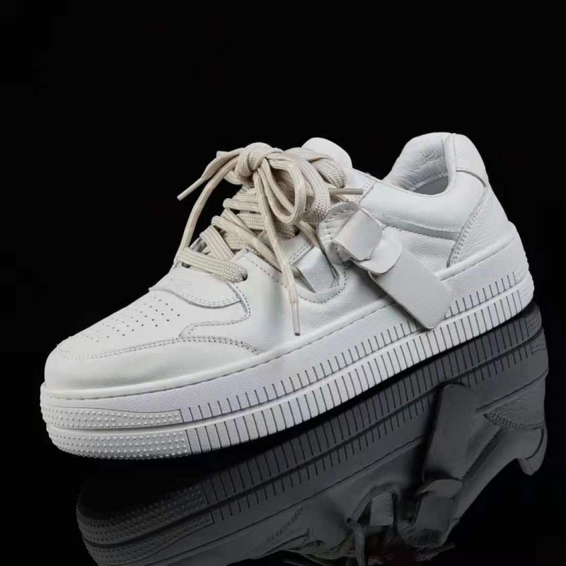 Giày Da Thật Cổ Thấp Đế Dày Thoáng Khí Phong Cách Hàn Quốc Cho Nam Nữ Giày Thể Thao Thời Trang Năng Động Dành Cho Trẻ 1-1 Tuổi