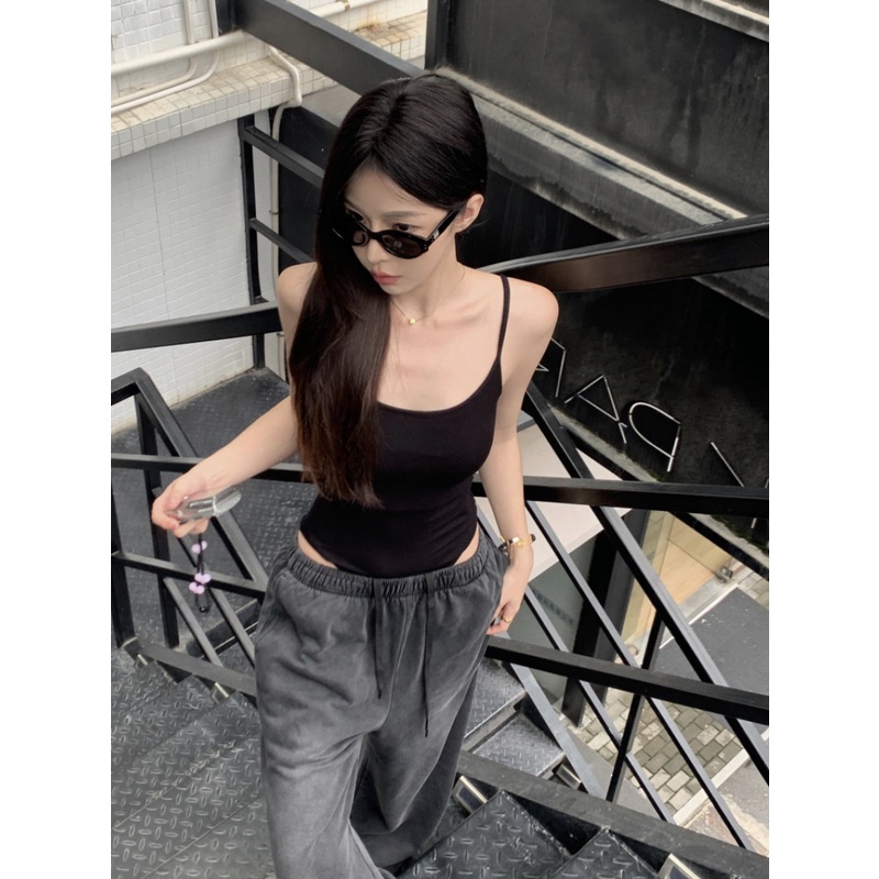 Áo Liền Thân Hai Dây Ôm Dáng Gợi Cảm Dành Cho Nữ