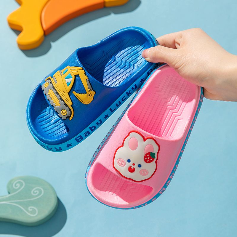 Dép Sandal Mềm Chống Trượt In Hoạt Hình Dành Cho Bé Trai